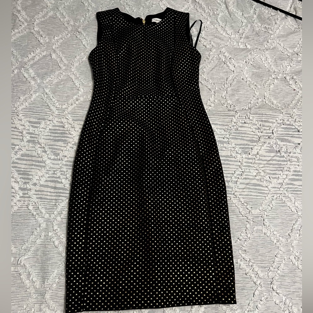 Calvin Klein Sleeveless Sheath Dress